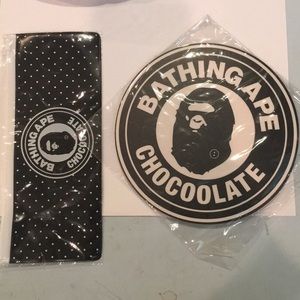 A Bathing Ape x Chocolate mouse pad pencil pouch
